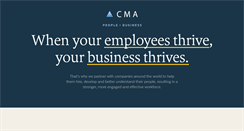 Desktop Screenshot of cmaconsult.com